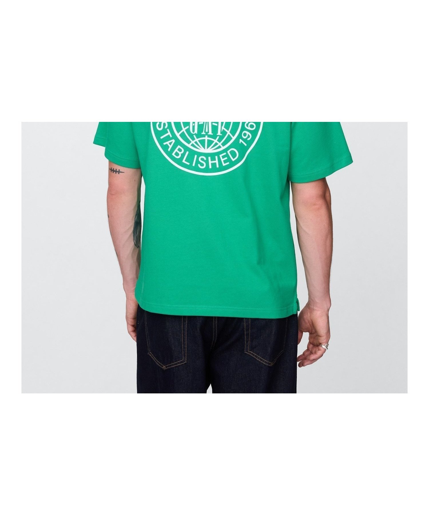 【ギャップ/GAP】のGAPワールドロゴTシャツ インテリア・キッズ・メンズ・レディースファッション・服の通販 founy(ファニー) 　ファッション　Fashion　レディースファッション　WOMEN　トップス・カットソー　Tops/Tshirt　シャツ/ブラウス　Shirts/Blouses　ロング / Tシャツ　T-Shirts　ショート　Short　スリーブ　Sleeve　デニム　Denim　フォルム　Form　プリント　Print　GALLANT_GREEN|ID: prp329100004526370 ipo3291000000032011527
