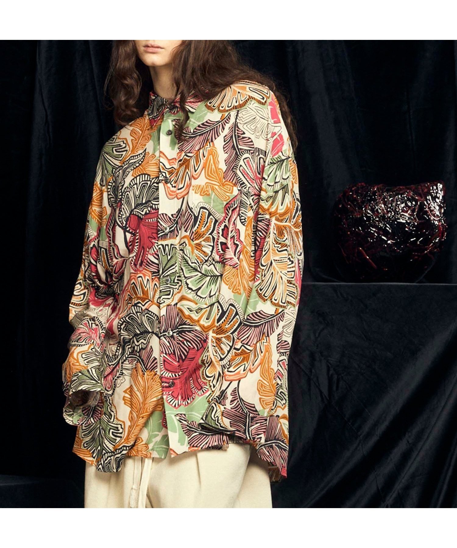 【メゾンスペシャル/MAISON SPECIAL】の【Italian Dead Stock Fabric】Prime-Over Regular Collar Shirt インテリア・キッズ・メンズ・レディースファッション・服の通販 founy(ファニー) 　ファッション　Fashion　レディースファッション　WOMEN　トップス・カットソー　Tops/Tshirt　シャツ/ブラウス　Shirts/Blouses　コレクション　Collection　ショルダー　Shoulder　ドロップ　Drop　ORG|ID: prp329100004526387 ipo3291000000032011589