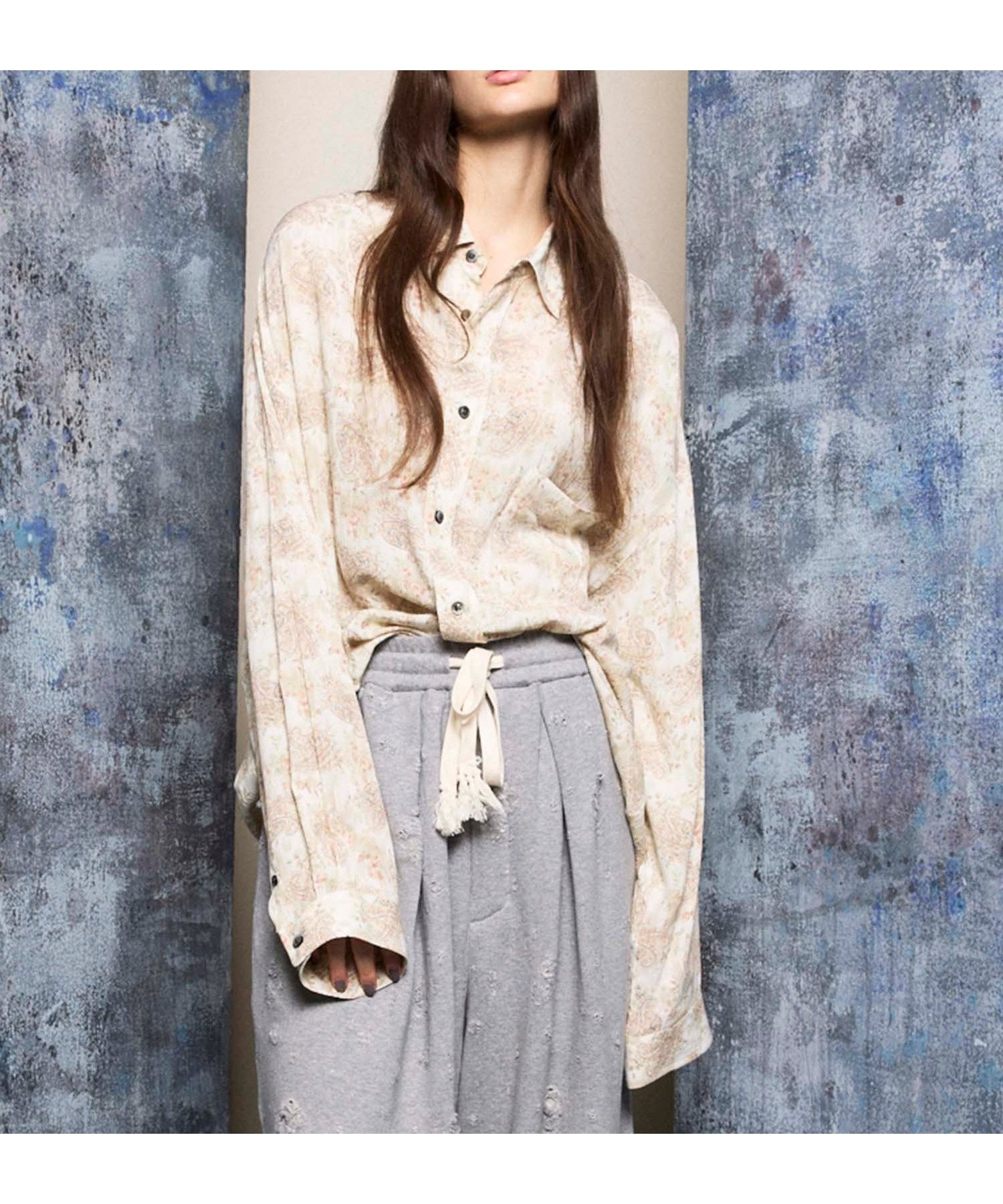 【メゾンスペシャル/MAISON SPECIAL】の【Italian Dead Stock Fabric】Prime-Over Regular Collar Shirt インテリア・キッズ・メンズ・レディースファッション・服の通販 founy(ファニー) 　ファッション　Fashion　レディースファッション　WOMEN　トップス・カットソー　Tops/Tshirt　シャツ/ブラウス　Shirts/Blouses　コレクション　Collection　ショルダー　Shoulder　ドロップ　Drop　P.BGE|ID: prp329100004526387 ipo3291000000032011597