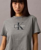 【カルバンクライン/Calvin Klein】の【公式ショップ】 カルバンクライン クラッシック モノロゴ クルーネック Tシャツ Calvin Klein Jeans 47B864G 人気、トレンドファッション・服の通販 founy(ファニー) ファッション Fashion レディースファッション WOMEN トップス・カットソー Tops/Tshirt シャツ/ブラウス Shirts/Blouses ロング / Tシャツ T-Shirts グラフィック Graphic ショート Short ジャケット Jacket スリーブ Sleeve デニム Denim モノトーン Monotone 定番 Standard thumbnail Medium Grey Heather|ID: prp329100004526390 ipo3291000000032317374