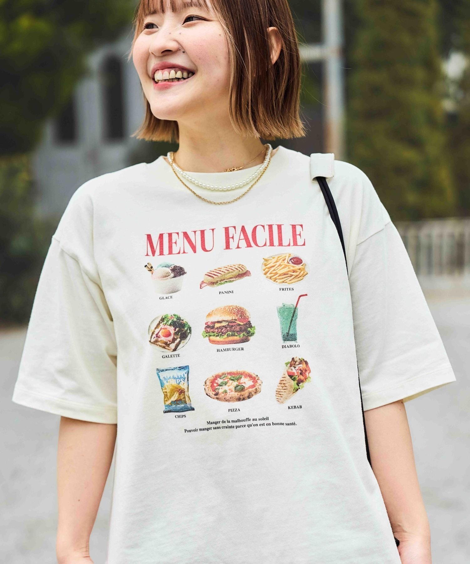 【スタディオ クリップ/studio CLIP】の【CLIP BY STAFF】柄アソートフェスTシャツ インテリア・キッズ・メンズ・レディースファッション・服の通販 founy(ファニー) 　ファッション　Fashion　レディースファッション　WOMEN　トップス・カットソー　Tops/Tshirt　シャツ/ブラウス　Shirts/Blouses　ロング / Tシャツ　T-Shirts　おすすめ　Recommend　インナー　Inner　プリント　Print　人気　Popularity　夏　Summer　春　Spring　S/S・春夏　Ss・Spring/Summer　あいかな企画(FOOD)05|ID: prp329100004526398 ipo3291000000032011642