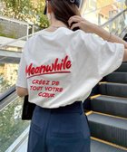 【その他のブランド/Other】のプリント ロゴ 刺繍 エンブロイダリー 半袖 Tシャツ オフホワイト×レッド|ID: prp329100004526404 ipo3291000000032011663