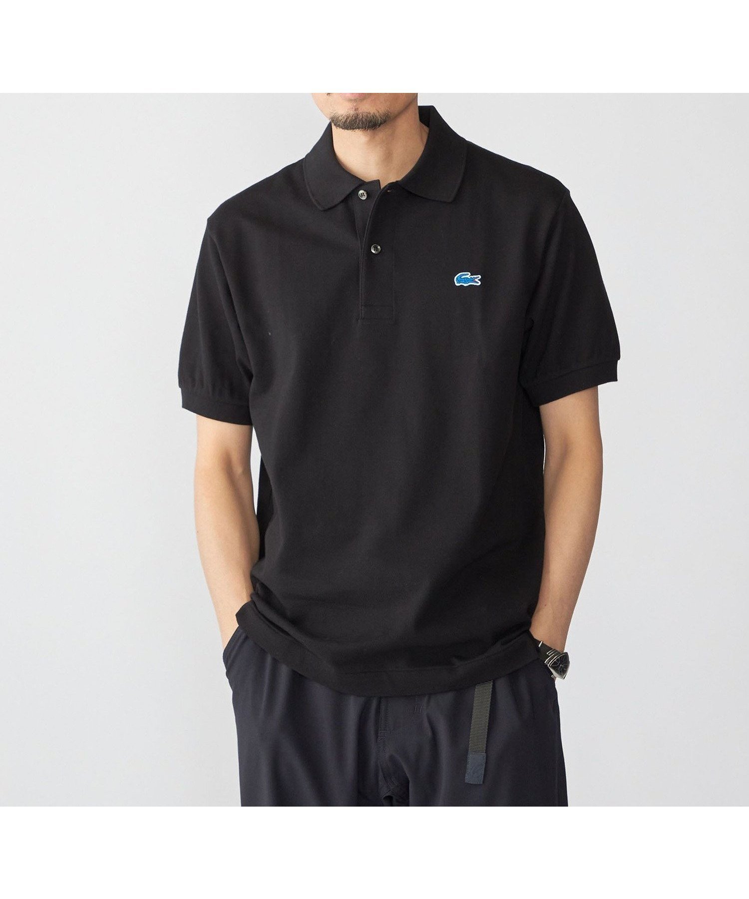 【シップス/SHIPS / MEN】の【SHIPS別注】LACOSTE 50th ANNIV ドロップテイル ポロシャツ インテリア・キッズ・メンズ・レディースファッション・服の通販 founy(ファニー) 　ファッション　Fashion　メンズファッション　Fashion for Men　クリスタル　Crystal, Swarovski　スペシャル　Special, Limited Edition　スリット　Slit, Slit Detail　定番　Standard, Basic Item　人気　Popular, Best Seller　フランス　France, French　ポロシャツ　Polo Shirt, Collared Tee　別注　Limited Edition, Custom Order　ブラック|ID: prp329100004526405 ipo3291000000032999531
