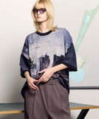 【メゾンスペシャル/MAISON SPECIAL】のPrime-Over Contemporary Art Short Sleeve Crew Neck Knit T-Shirt MLT1|ID: prp329100004526407 ipo3291000000032011681
