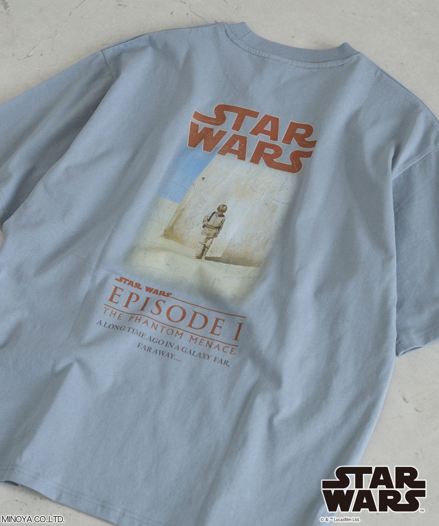 【コーエン/COEN】のSTAR WARS(スターウォーズ)ヴィンテージライクTシャツ インテリア・キッズ・メンズ・レディースファッション・服の通販 founy(ファニー) 　ファッション　Fashion　レディースファッション　WOMEN　トップス・カットソー　Tops/Tshirt　シャツ/ブラウス　Shirts/Blouses　ロング / Tシャツ　T-Shirts　おすすめ　Recommend　プリント　Print　リラックス　Relax　ヴィンテージ　Vintage　LT.BLUE|ID: prp329100004526408 ipo3291000000032371407