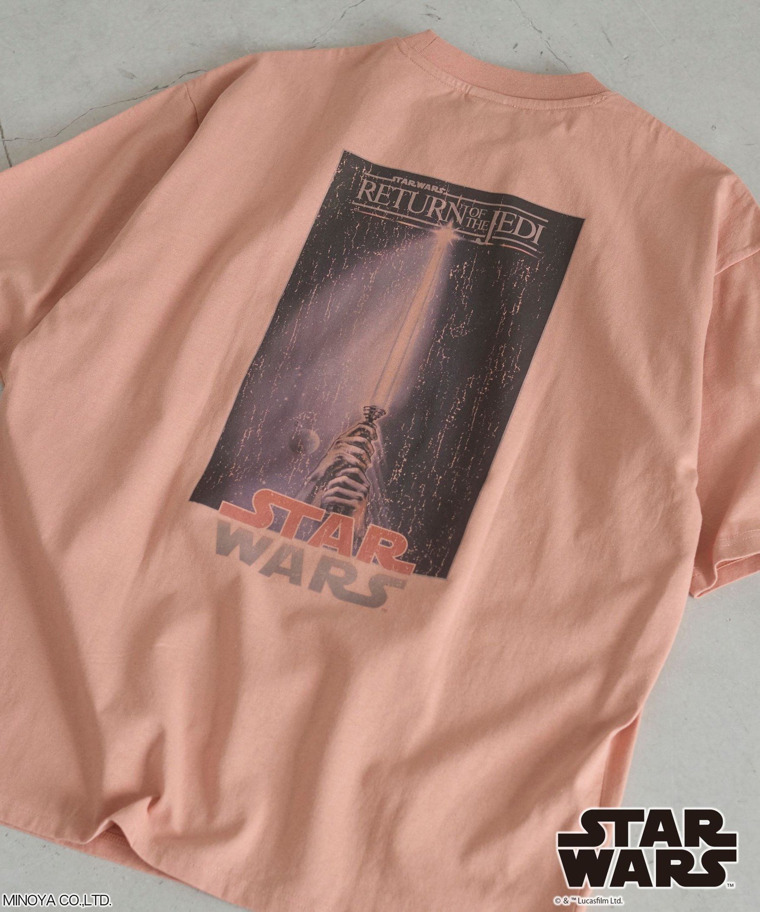 【コーエン/COEN】のSTAR WARS(スターウォーズ)ヴィンテージライクTシャツ インテリア・キッズ・メンズ・レディースファッション・服の通販 founy(ファニー) 　ファッション　Fashion　レディースファッション　WOMEN　トップス・カットソー　Tops/Tshirt　シャツ/ブラウス　Shirts/Blouses　ロング / Tシャツ　T-Shirts　おすすめ　Recommend　プリント　Print　リラックス　Relax　ヴィンテージ　Vintage　その他3|ID: prp329100004526408 ipo3291000000032371413
