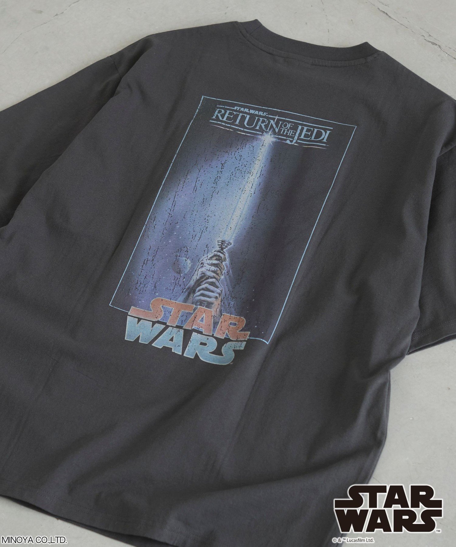 【コーエン/COEN】のSTAR WARS(スターウォーズ)ヴィンテージライクTシャツ インテリア・キッズ・メンズ・レディースファッション・服の通販 founy(ファニー) 　ファッション　Fashion　レディースファッション　WOMEN　トップス・カットソー　Tops/Tshirt　シャツ/ブラウス　Shirts/Blouses　ロング / Tシャツ　T-Shirts　おすすめ　Recommend　プリント　Print　リラックス　Relax　ヴィンテージ　Vintage　その他4|ID: prp329100004526408 ipo3291000000032371415