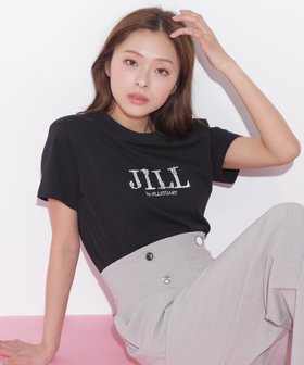 【ジルバイジルスチュアート/JILL by JILLSTUART】のオーガニックコットンビジューロゴTシャツ 人気、トレンドファッション・服の通販 founy(ファニー) ファッション Fashion レディースファッション Fashion for Women トップス・カットソー Cut & Sew Tops シャツ・ブラウス・オフィスカジュアル Elegant Blouses & Button-Ups ロングTシャツ・Tシャツ Longline T-Shirts & Tees パール Pearl, Pearl Accent 人気 Popular, Best Seller 定番 Standard, Basic Item |ID:prp329100004526434