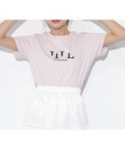 【ジルバイジルスチュアート/JILL by JILLSTUART】のオーガニックコットンビジューロゴTシャツ 人気、トレンドファッション・服の通販 founy(ファニー) ファッション Fashion レディースファッション Fashion for Women トップス・カットソー Cut & Sew Tops シャツ・ブラウス・オフィスカジュアル Elegant Blouses & Button-Ups ロングTシャツ・Tシャツ Longline T-Shirts & Tees パール Pearl, Pearl Accent 人気 Popular, Best Seller 定番 Standard, Basic Item thumbnail ピンク|ID: prp329100004526434 ipo3291000000033675055
