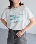 【リベリー/Riberry】の手書き風ロゴ刺繍デザインTシャツ 人気、トレンドファッション・服の通販 founy(ファニー) ファッション Fashion レディースファッション WOMEN トップス・カットソー Tops/Tshirt シャツ/ブラウス Shirts/Blouses ロング / Tシャツ T-Shirts インナー Inner キャップ Cap シンプル Simple デニム Denim トレンド Trend バルーン Balloon プリント Print 半袖 Short Sleeve マーメイド Mermaid メガネ Glasses ルーズ Loose ワイド Wide おすすめ Recommend 夏 Summer thumbnail オートミール|ID: prp329100004526443 ipo3291000000032201548
