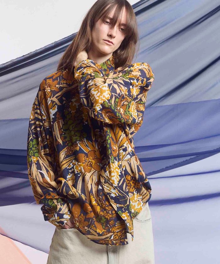 【メゾンスペシャル/MAISON SPECIAL】の【Italian Dead Stock Fabric】Prime-Over Regular Collar Shirt インテリア・キッズ・メンズ・レディースファッション・服の通販 founy(ファニー) https://founy.com/ ファッション Fashion レディースファッション WOMEN トップス・カットソー Tops/Tshirt シャツ/ブラウス Shirts/Blouses コレクション Collection ショルダー Shoulder ドロップ Drop |ID: prp329100004526454 ipo3291000000032011865