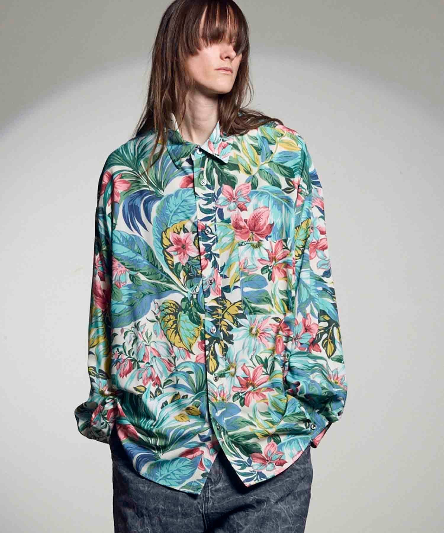 【メゾンスペシャル/MAISON SPECIAL】の【Italian Dead Stock Fabric】Prime-Over Regular Collar Shirt インテリア・キッズ・メンズ・レディースファッション・服の通販 founy(ファニー) 　ファッション　Fashion　レディースファッション　WOMEN　トップス・カットソー　Tops/Tshirt　シャツ/ブラウス　Shirts/Blouses　コレクション　Collection　ショルダー　Shoulder　ドロップ　Drop　MLT8|ID: prp329100004526454 ipo3291000000032011873