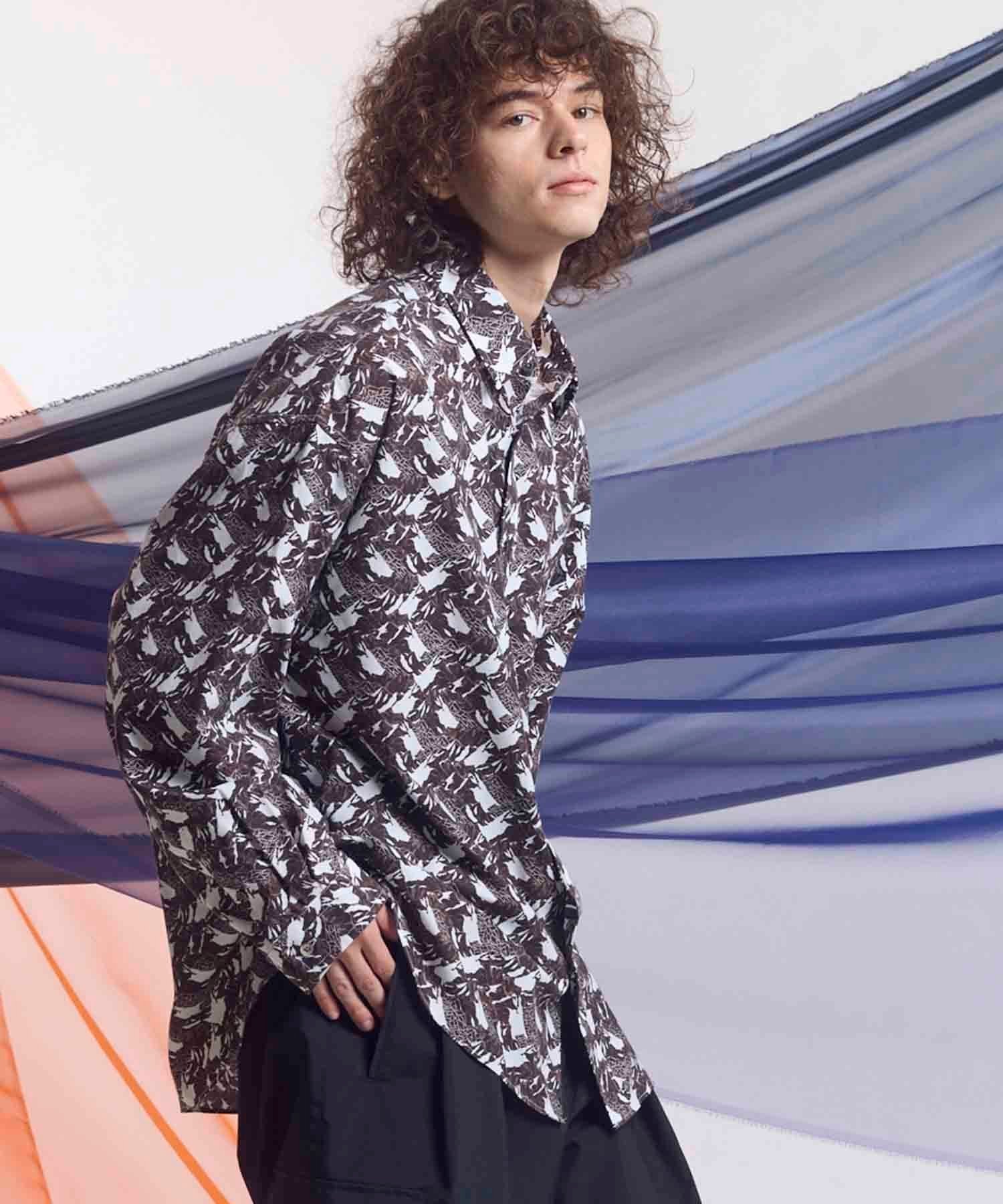 【メゾンスペシャル/MAISON SPECIAL】の【Italian Dead Stock Fabric】Prime-Over Regular Collar Shirt インテリア・キッズ・メンズ・レディースファッション・服の通販 founy(ファニー) 　ファッション　Fashion　レディースファッション　WOMEN　トップス・カットソー　Tops/Tshirt　シャツ/ブラウス　Shirts/Blouses　コレクション　Collection　ショルダー　Shoulder　ドロップ　Drop　MLT12|ID: prp329100004526454 ipo3291000000032011878
