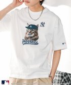 【フリークスストア/FREAK'S STORE】の別注 MLB アニマルプリントTシャツ/フロントプリント/ユニセックス【限定展開】 25SS ホワイト|ID: prp329100004526455 ipo3291000000033836493