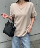 【スタイルドア/STYLEDOOR】のライトダンボールダブルスリーブプルオーバー 人気、トレンドファッション・服の通販 founy(ファニー) ファッション Fashion レディースファッション Fashion for Women トップス・カットソー Cut & Sew Tops カジュアルプルオーバー・ニットトップス Pullovers & Knit Tops / Casual Pullovers シンプル Simple, Minimal ダブル Double, Double-Breasted デニム Denim, Jeans Material フォルム Silhouette, Form フラット Flat, Flat Shoes ボトム Bottoms, Lower Wear ワイド Wide, Wide Fit エレガント 上品 Elegant 夏 Summer thumbnail ベージュ他|ID: prp329100004526476 ipo3291000000033219806