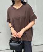 【スタイルドア/STYLEDOOR】のライトダンボールダブルスリーブプルオーバー 人気、トレンドファッション・服の通販 founy(ファニー) ファッション Fashion レディースファッション Fashion for Women トップス・カットソー Cut & Sew Tops カジュアルプルオーバー・ニットトップス Pullovers & Knit Tops / Casual Pullovers シンプル Simple, Minimal ダブル Double, Double-Breasted デニム Denim, Jeans Material フォルム Silhouette, Form フラット Flat, Flat Shoes ボトム Bottoms, Lower Wear ワイド Wide, Wide Fit エレガント 上品 Elegant 夏 Summer thumbnail ブラウン他|ID: prp329100004526476 ipo3291000000033219807