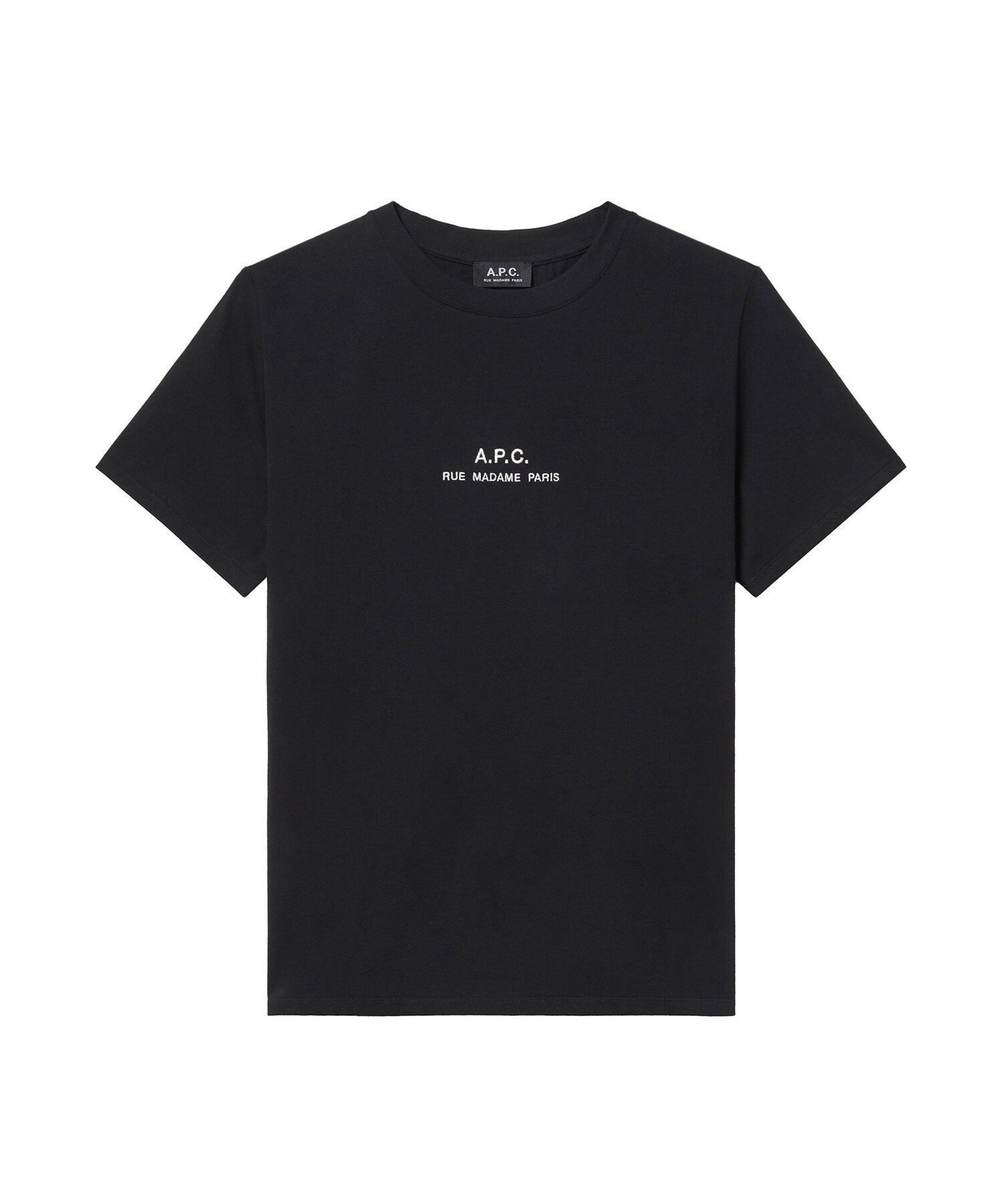 【アーペーセー/A.P.C. / MEN】のPetite Rue Madame Tシャツ インテリア・キッズ・メンズ・レディースファッション・服の通販 founy(ファニー) 　ファッション　Fashion　メンズファッション　Fashion for Men　ストレート　Straight, Straight Cut　トリミング　Trimming, Decorative Edge　バイアス　Bias, Diagonal Cut　黒|ID: prp329100004526509 ipo3291000000032673642