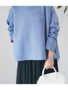 【アンディコール/un dix cors】の《SNSで話題!・楽ちんキレイ見え》ダンボールポンチョカットソー ブルー|ID: prp329100004526513 ipo3291000000032012140