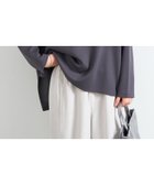 【アンディコール/un dix cors】の《SNSで話題!・楽ちんキレイ見え》ダンボールポンチョカットソー チャコールグレー|ID: prp329100004526513 ipo3291000000032012143