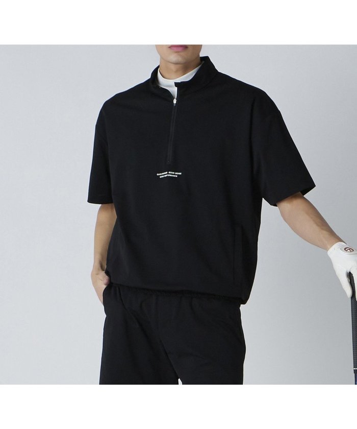 【ユナイテッドアローズ/UNITED ARROWS / MEN】のハーフジップ ショートスリーブ プルオーバー-吸水速乾- インテリア・キッズ・メンズ・レディースファッション・服の通販 founy(ファニー) https://founy.com/ ファッション Fashion メンズファッション Men's Style Online トップス・カットソー Tops/Tshirt/Men 春 Spring 吸水 Water Absorption ショート Short スポーツ Sports スリーブ Sleeve セットアップ Set Up トレンド Trend パフォーマンス Performance フィット Fit S/S・春夏 Ss・Spring/Summer おすすめ Recommend 夏 Summer ゴルフ Golf |ID: prp329100004526522 ipo3291000000032608948