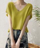 【ミニミニストア/miniministore】のニットトップス レディース 韓国春秋夏服 人気、トレンドファッション・服の通販 founy(ファニー) ファッション Fashion レディースファッション WOMEN トップス・カットソー Tops/Tshirt ニット Knit Tops イエロー Yellow サマー Summer ショルダー Shoulder ドロップ Drop ボトム Bottom 半袖 Short Sleeve 無地 Plain Color ラベンダー Lavender 夏 Summer エレガント 上品 Elegant ビジネス 仕事 通勤 Business thumbnail イエロー×グリーン|ID: prp329100004526523 ipo3291000000032317972