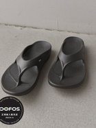 【シップス/SHIPS / MEN】のOOFOS OOriginal/ウーオリジナル トング リカバリー サンダル 25SS ブラック|ID: prp329100004526534 ipo3291000000032053084