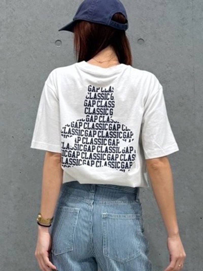 【ギャップ/GAP】のポケット グラフィックTシャツ インテリア・キッズ・メンズ・レディースファッション・服の通販 founy(ファニー) 　ファッション　Fashion　レディースファッション　WOMEN　トップス・カットソー　Tops/Tshirt　シャツ/ブラウス　Shirts/Blouses　ロング / Tシャツ　T-Shirts　インナー　Inner　グラフィック　Graphic　ショート　Short　スリーブ　Sleeve　ベーシック　Basic　ボトム　Bottom　ポケット　Pocket　CARLS_STONE|ID: prp329100004526556 ipo3291000000032255524