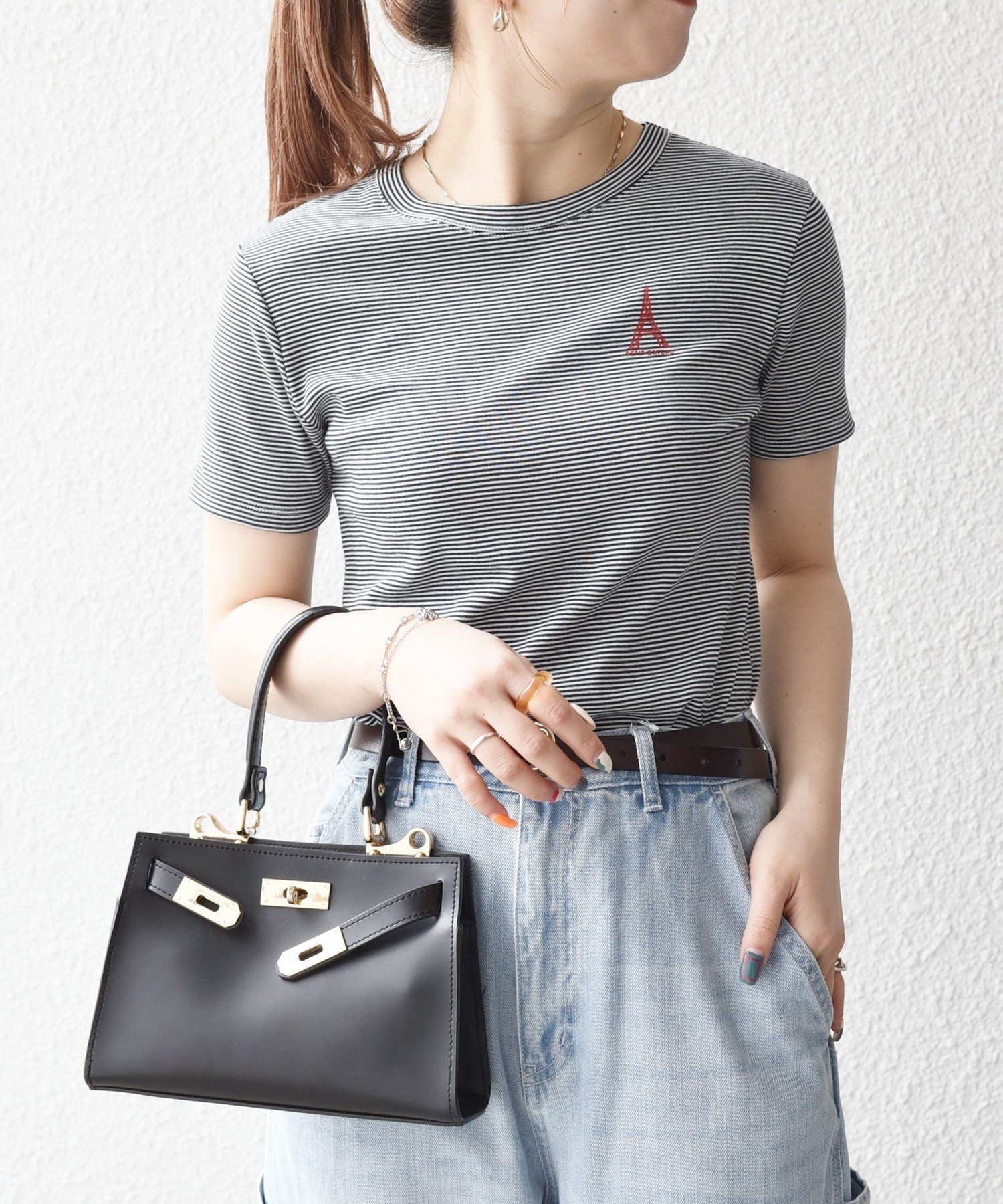 【シップス フォー ウィメン/SHIPS】の【SHIPS any別注】PETIT BATEAU ロゴ プリント コンパクト ボーダー TEE 25SS インテリア・キッズ・メンズ・レディースファッション・服の通販 founy(ファニー) 　ファッション　Fashion　レディースファッション　WOMEN　インナー　Inner　春　Spring　洗える　Washable　コンパクト　Compact　今季　This Season　ジャケット　Jacket　トレンド　Trend　フランス　France　プリント　Print　ボーダー　Border　別注　Special Order　半袖　Short Sleeve　ワンポイント　One Point　S/S・春夏　Ss・Spring/Summer　夏　Summer　2025年　2025　2025春夏・S/S　Ss,Spring/Summer,2025　ダークグレー|ID: prp329100004526585 ipo3291000000032012434