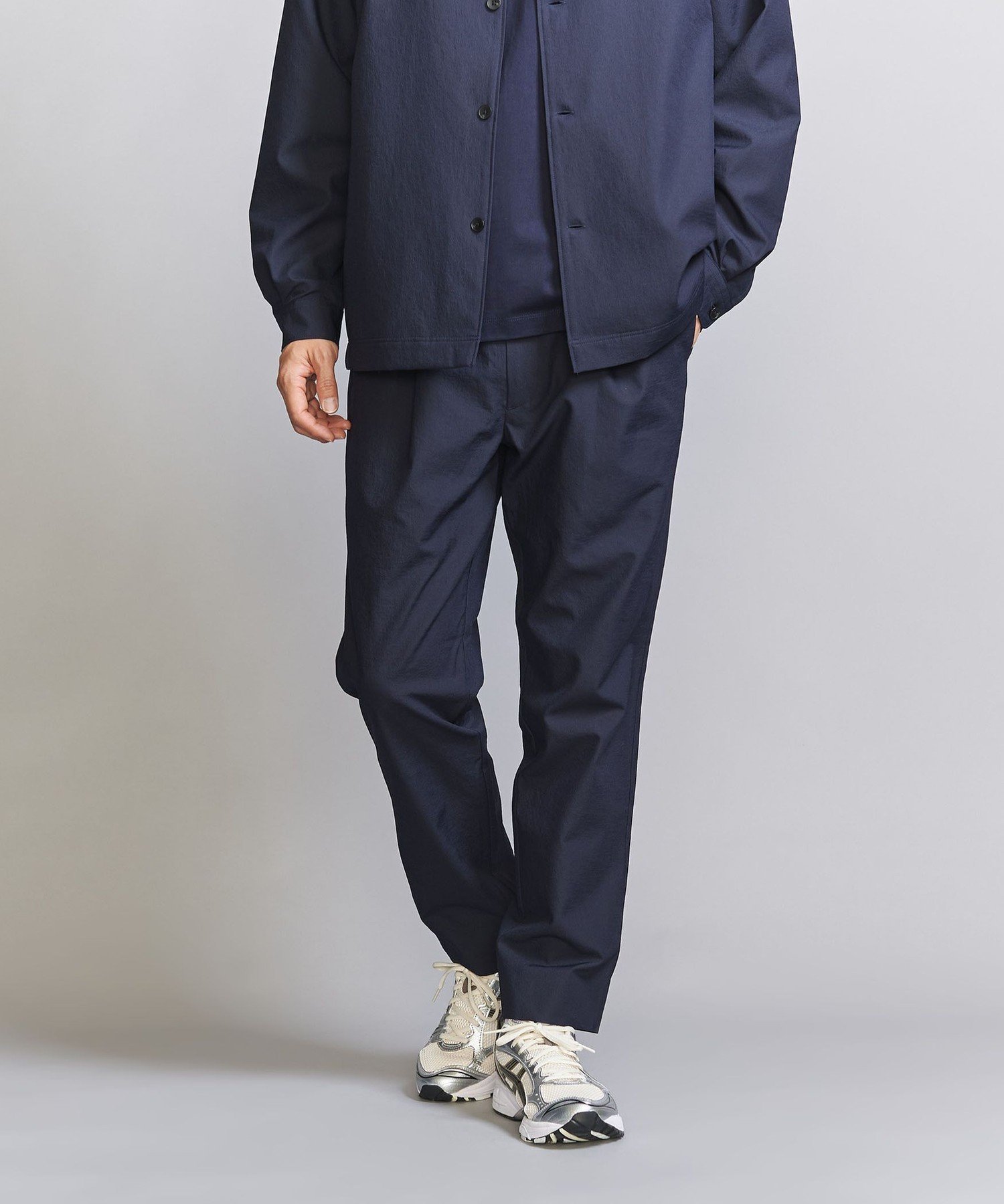 【ビューティ&ユース ユナイテッドアローズ/BEAUTY&YOUTH / UNITED ARROWS / MEN】のKOMATSU PACK 1P イージー テーパード パンツ -セットアップ対応 撥水機能- インテリア・キッズ・メンズ・レディースファッション・服の通販 founy(ファニー) 　ファッション　Fashion　メンズファッション　MEN　ボトムス　Bottoms/Men　エレガント 上品　Elegant　春　Spring　コイン　Coin　スポーツ　Sports　スマート　Smart　セットアップ　Set Up　テーパード　Tapered　ポケット　Pocket　別注　Special Order　リラックス　Relax　ループ　Loop　S/S・春夏　Ss・Spring/Summer　夏　Summer　NAVY|ID: prp329100004526605 ipo3291000000032293536