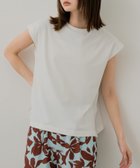 【センスオブプレイス/SENSE OF PLACE by URBAN RESEARCH】の『UR TECH ひやサラクール』 クールタッチフレンチスリーブTシャツ OFF WHITE|ID: prp329100004526606 ipo3291000000032012523