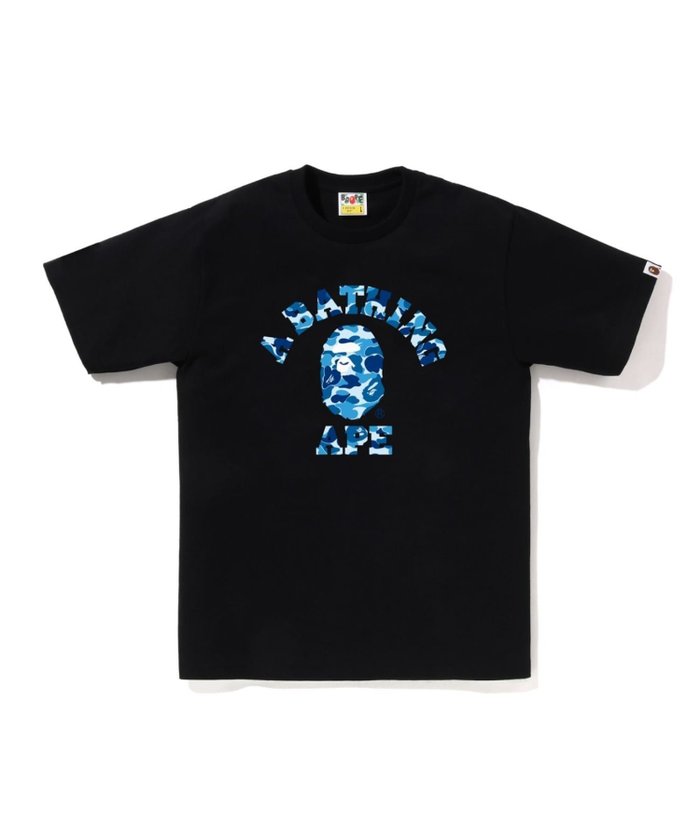 【アベイシングエイプ/A BATHING APE / MEN】のABC CAMO COLLEGE TEE インテリア・キッズ・メンズ・レディースファッション・服の通販 founy(ファニー) https://founy.com/ ファッション Fashion メンズファッション Fashion for Men インナー Innerwear ショート Short, Short Length スリーブ Sleeve, Long Sleeve / Short Sleeve フロント Front, Front Design プリント Print, Printed Pattern ラバー Rubber, Rubber Sole |ID: prp329100004526620 ipo3291000000033536808