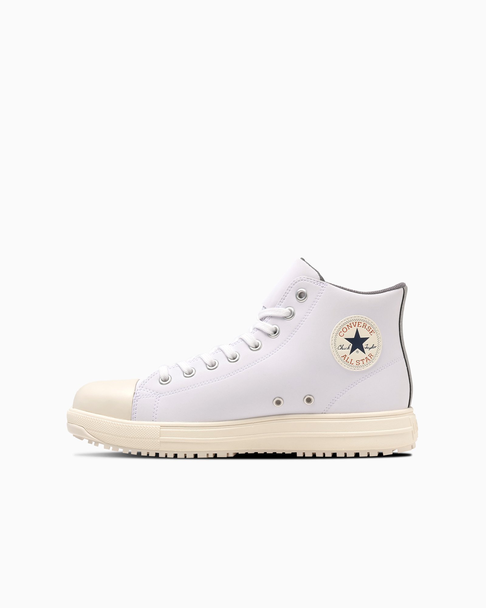 【コンバース/CONVERSE】の【CONVERSE 公式】ALL STAR PS HI/【コンバース 公式】オールスター PS HI 安全靴 インテリア・キッズ・メンズ・レディースファッション・服の通販 founy(ファニー) 　ファッション　Fashion　レディースファッション　WOMEN　キャップ　Cap　クッション　Cushion　スニーカー　Sneakers　パターン　Pattern　ベーシック　Basic　レース　Race　ホワイト|ID: prp329100004526622 ipo3291000000032012587