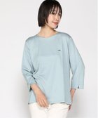 【クロコダイル/CROCODILE】のロゴ刺繍 七分袖 Tシャツ【吸汗速乾】 人気、トレンドファッション・服の通販 founy(ファニー) ファッション Fashion レディースファッション WOMEN トップス・カットソー Tops/Tshirt シャツ/ブラウス Shirts/Blouses ロング / Tシャツ T-Shirts おすすめ Recommend なめらか Smooth インナー Inner ロング Long 夏 Summer thumbnail サックス|ID: prp329100004526625 ipo3291000000032012593