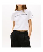 【トミーヒルフィガー/TOMMY HILFIGER】のニートクルーネックTシャツ 人気、トレンドファッション・服の通販 founy(ファニー) ファッション Fashion レディースファッション Ladies' Fashion Online トップス・カットソー Tops/Tshirt シャツ/ブラウス Shirts/Blouses ロング / Tシャツ T-Shirts クロップド Cropped コンパクト Compact バランス Balance プリント Print ボックス Box ワンポイント One Point thumbnail ホワイトYCF|ID: prp329100004526631 ipo3291000000032656943