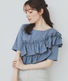 【インデックス/INDEX】のアシメフリルトップス【UV/接触冷感/洗濯機洗い可】 人気、トレンドファッション・服の通販 founy(ファニー) ファッション Fashion レディースファッション WOMEN トップス・カットソー Tops/Tshirt アシンメトリー Asymmetry エレガント 上品 Elegant シンプル Simple デニム Denim ドッキング Docking フェミニン Feminine フリル Frills 夏 Summer thumbnail ブルー|ID: prp329100004526643 ipo3291000000032012670
