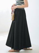 【コカ/COCA】のジョーゼットリブフレアスカート 人気、トレンドファッション・服の通販 founy(ファニー) ファッション Fashion レディースファッション Ladies' Fashion Online スカート Skirt Aライン/フレアスカート Flared A-Line Skirts プリーツ Pleats ポケット Pocket thumbnail Black|ID: prp329100004527140 ipo3291000000032655376