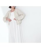 【ナチュラル ビューティー ベーシック/NATURAL BEAUTY BASIC】のシアークロップドブルゾン ベージュ|ID: prp329100004527141 ipo3291000000032056451