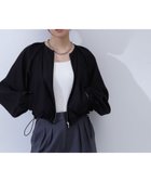 【ナチュラル ビューティー ベーシック/NATURAL BEAUTY BASIC】のシアークロップドブルゾン クロ|ID: prp329100004527141 ipo3291000000032765895
