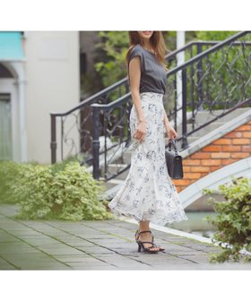 【プロポーション ボディドレッシング/PROPORTION BODY DRESSING】のレースマーメイドスカート 人気、トレンドファッション・服の通販 founy(ファニー) ファッション Fashion レディースファッション WOMEN スカート Skirt オーガンジー Organdy バランス Balance マーメイド Mermaid レース Race エレガント 上品 Elegant |ID:prp329100004527162
