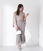 【プロポーション ボディドレッシング/PROPORTION BODY DRESSING】のレースマーメイドスカート 人気、トレンドファッション・服の通販 founy(ファニー) ファッション Fashion レディースファッション WOMEN スカート Skirt オーガンジー Organdy バランス Balance マーメイド Mermaid レース Race エレガント 上品 Elegant thumbnail ベージュ|ID: prp329100004527162 ipo3291000000032366102