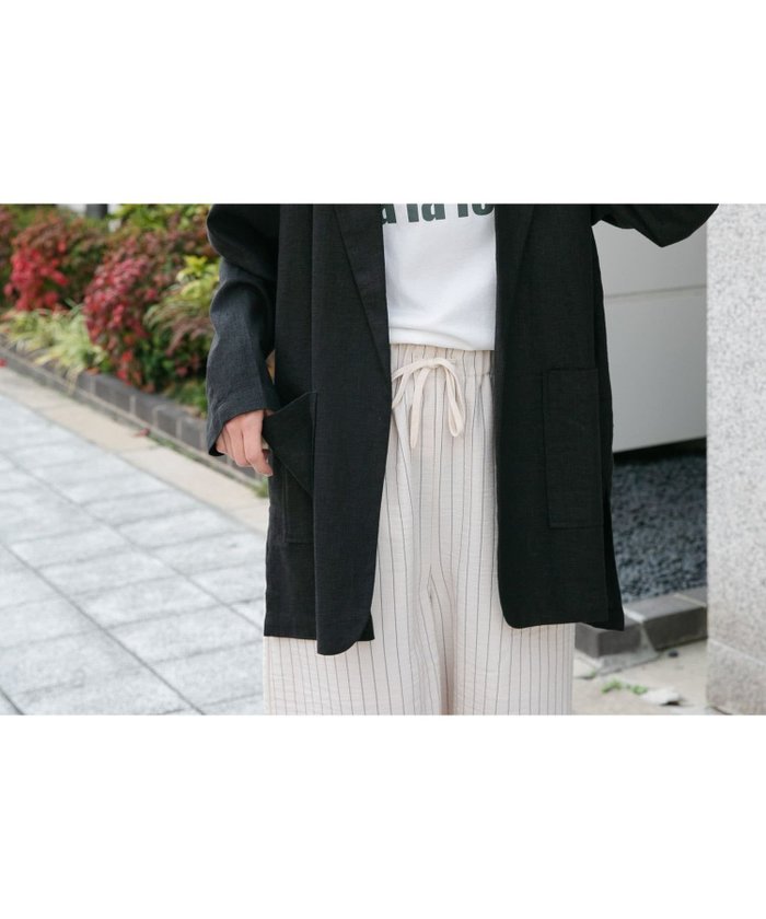 【その他のブランド/Other】のリネンレーヨンジャケット インテリア・キッズ・メンズ・レディースファッション・服の通販 founy(ファニー) https://founy.com/ ファッション Fashion レディースファッション WOMEN アウター Coat Outerwear ジャケット Jackets 2025年 2025 2025春夏・S/S Ss,Spring/Summer,2025 おすすめ Recommend シンプル Simple ジャケット Jacket ダウン Down デニム Denim リネン Linen リラックス Relax 夏 Summer S/S・春夏 Ss・Spring/Summer |ID: prp329100004527165 ipo3291000000032015392