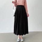 【その他のブランド/Other】のたっぷり大人プリーツ スカート ロングスカート 選べる丈 ロング マキシ ブラック|ID: prp329100004527167 ipo3291000000032015404