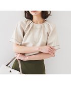 【アンタイトル/UNTITLED】の【セットアップ可能】リネン混 タックブラウス 人気、トレンドファッション・服の通販 founy(ファニー) ファッション Fashion レディースファッション WOMEN トップス・カットソー Tops/Tshirt シャツ/ブラウス Shirts/Blouses おすすめ Recommend シアー Sheer スリーブ Sleeve セットアップ Set Up トレンド Trend フェミニン Feminine フレア Flare ボトム Bottom ミックス Mix リネン Linen レース Race thumbnail ライトベージュ|ID: prp329100004527169 ipo3291000000032015420