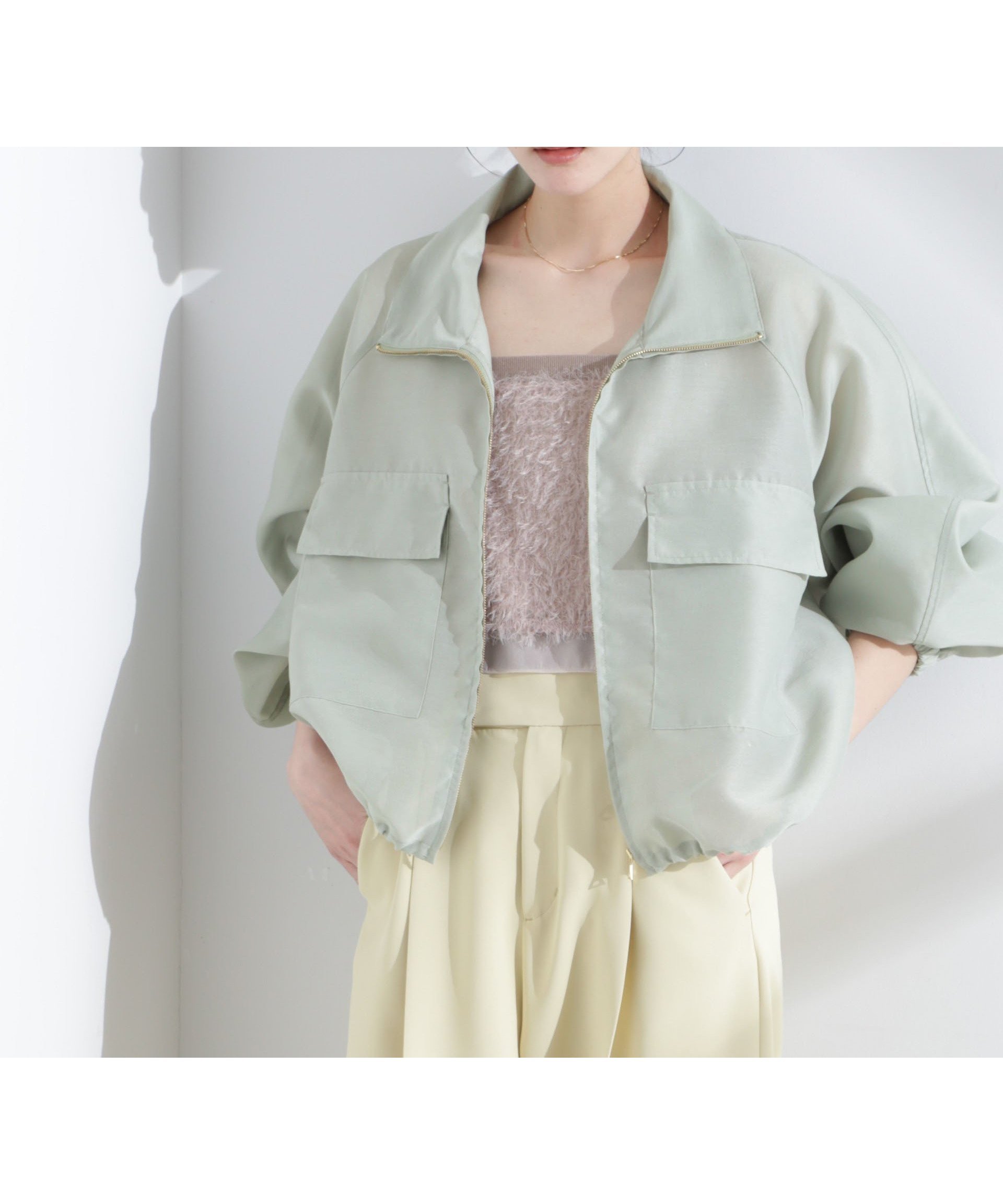 【ナノ ユニバース/nano universe】のスパンオーガンジーブルゾン 人気、トレンドファッション・服の通販 founy(ファニー) 　ファッション　Fashion　レディースファッション　WOMEN　アウター　Coat Outerwear　ブルゾン　Blouson/Jackets　アクセサリー　Accessories　ウォッシャブル　Washable　オーガンジー　Organdy　シアー　Sheer　スタンド　Stand　ドローストリング　Drawstring　フラップ　Flap　フロント　Front　ブルゾン　Blouson　ボトム　Bottom　ポケット　Pocket　ワイド　Wide　2025年　2025　2025春夏・S/S　Ss,Spring/Summer,2025　 other-1|ID: prp329100004527177 ipo3291000000032015443