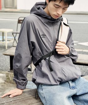 【フリークスストア/FREAK'S STORE】の別注UMBROナイロンフーディージャケット/トラックジャケット/ライトアウター/ユニセックス/刺繍ロゴ【限定展開】 25SS 人気、トレンドファッション・服の通販 founy(ファニー) ファッション Fashion レディースファッション Fashion for Women アウター Coat / Outerwear Collection レディースジャケット・軽アウター Jackets 2025年 2025 2025春夏・S/S Spring/Summer 2025 SS25 インナー Innerwear シンプル Simple, Minimal ジャケット Jacket, Outerwear ドローコード Drawcord, Drawstring Cord 別注 Limited Edition, Custom Order 夏 Summer S/S・春夏 SS, Spring/Summer, Warm Season |ID:prp329100004527198