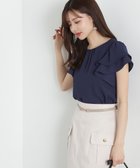 【プロポーション ボディドレッシング/PROPORTION BODY DRESSING】のダブルラッフルスリーブブラウス 人気、トレンドファッション・服の通販 founy(ファニー) ファッション Fashion レディースファッション WOMEN トップス・カットソー Tops/Tshirt シャツ/ブラウス Shirts/Blouses フェミニン Feminine ラッフル Raffle thumbnail ネイビー|ID: prp329100004527214 ipo3291000000032015605