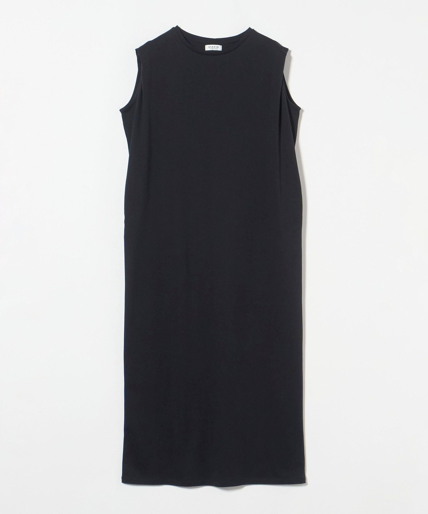 【ユナイテッドアローズ/UNITED ARROWS】のMARW UNITED ARROWS ノースリーブ ロング ワンピース -汗ジミ防止- インテリア・キッズ・メンズ・レディースファッション・服の通販 founy(ファニー) 　ファッション　Fashion　レディースファッション　Ladies' Fashion Online　ワンピース　Dress　なめらか　Smooth　ノースリーブ　No Sleeve　人気　Popularity　ロング　Long　夏　Summer　ビジネス 仕事 通勤　Business　BLACK|ID: prp329100004527215 ipo3291000000032641820
