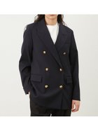 【ミラオーウェン/Mila Owen】の金釦ダブルブレストロングブレザー 人気、トレンドファッション・服の通販 founy(ファニー) ファッション Fashion レディースファッション Ladies' Fashion Online コンパクト Compact ダブル Double テーラード Tailored ポケット Pocket ラグジュアリー Luxury ロング Long ヴィンテージ Vintage 秋 Autumn/Fall thumbnail DNVY[090]|ID: prp329100004527220 ipo3291000000032687366