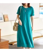 【リフレクト/Reflect】の【夏SALE/一枚で決まる◎/手洗い可】シアーストライプソフトAラインワンピース グリーン|ID: prp329100004527229 ipo3291000000032708771
