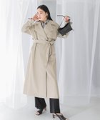 【アーバンリサーチ ロッソ/URBAN RESEARCH ROSSO】の撥水オーバートレンチコート GREIGE|ID: prp329100004527236 ipo3291000000032015687